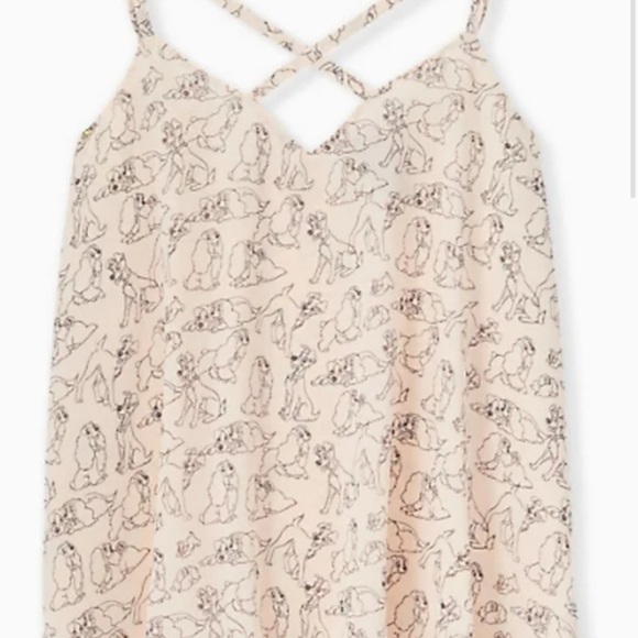 Torrid Lady and the Tramp Light Pink Swim cami 2 (18-20) - Picture 3 of 7